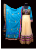 Net and Brocade Anarkali Suit